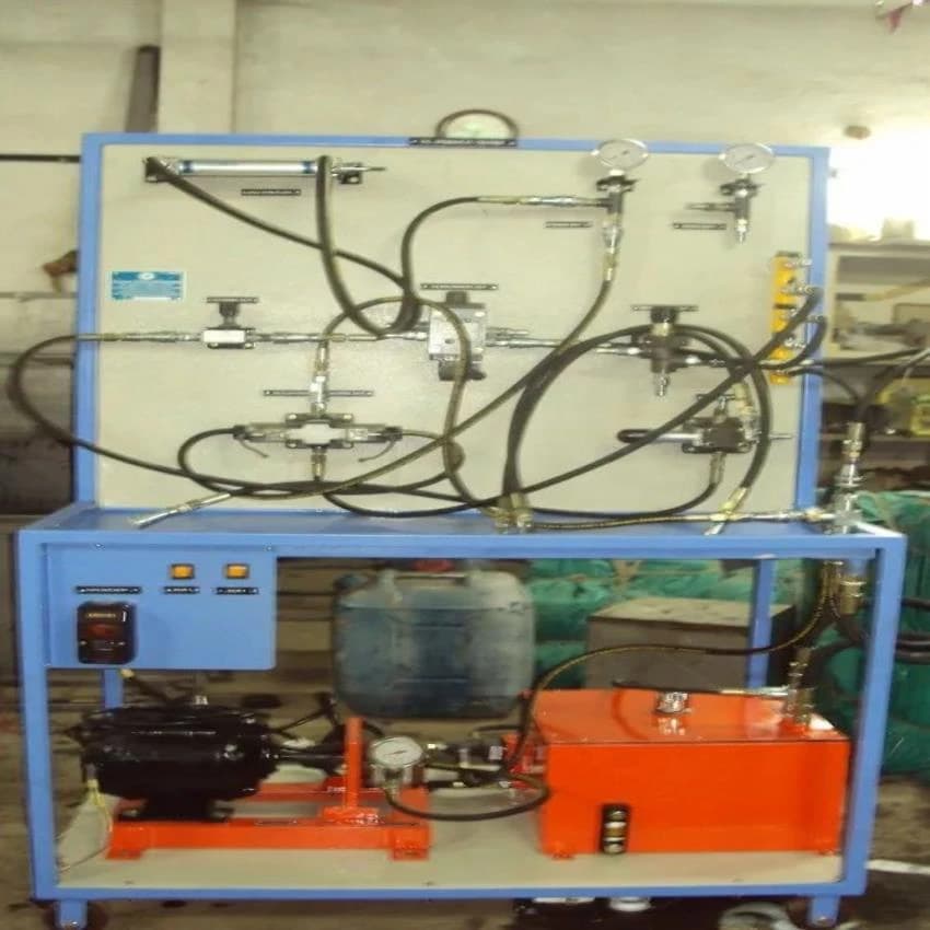 Basic Hydraulic Trainer, 50 Bar, Model Name/Number: SPEE-HYT-08
