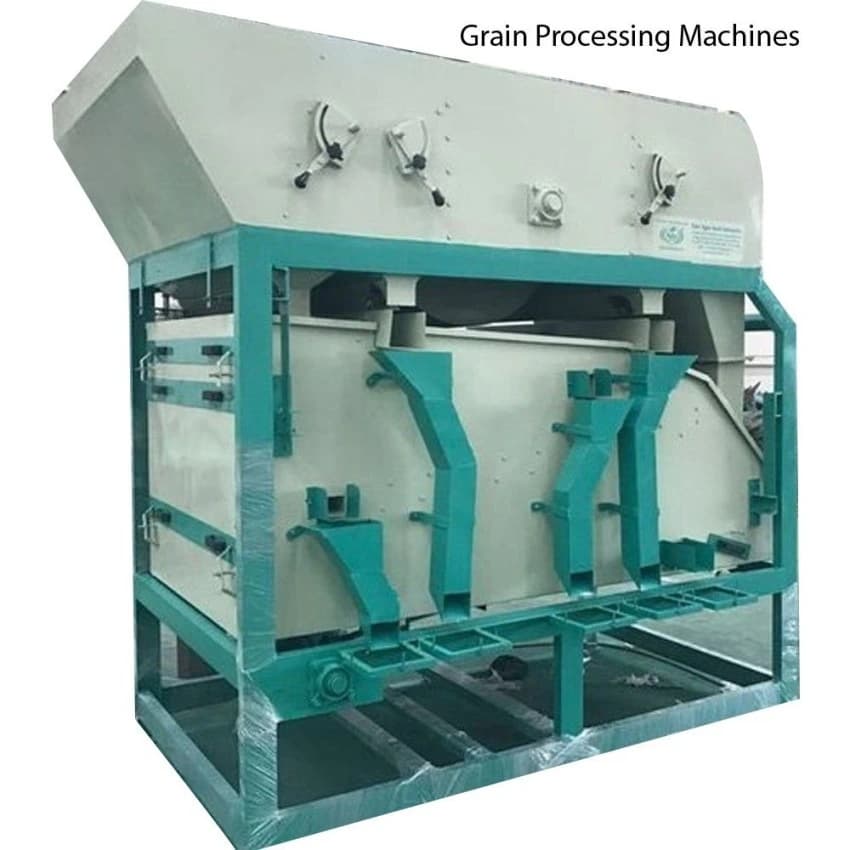 Automatic Grain Processing Machines, Three Phase, 2 Ton/Hour