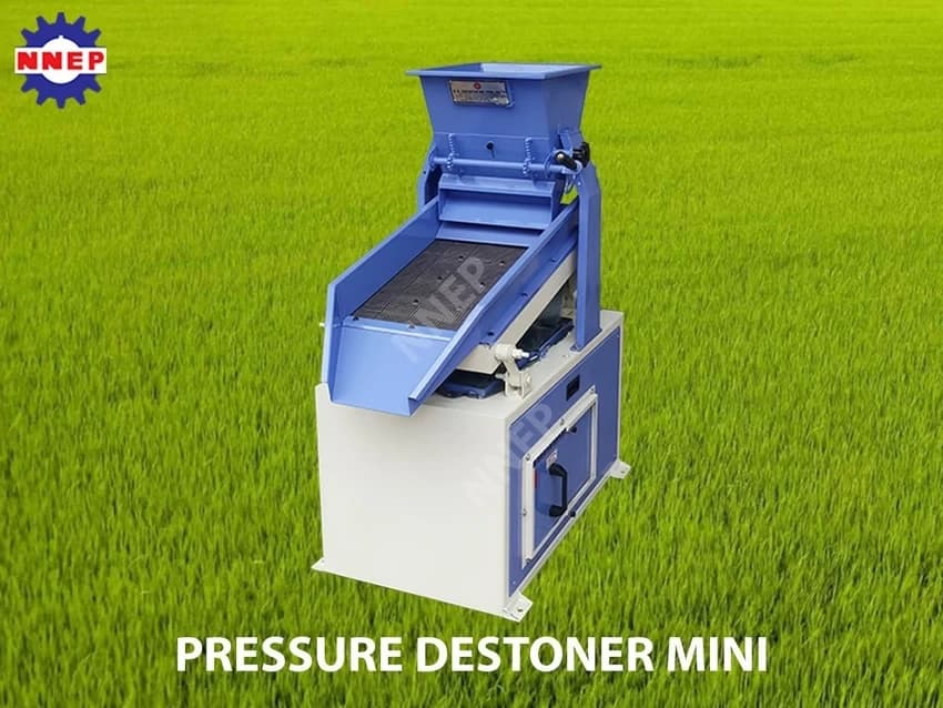 Semi Automatic Pressure Destoner Mini (100-150 kg/hr)