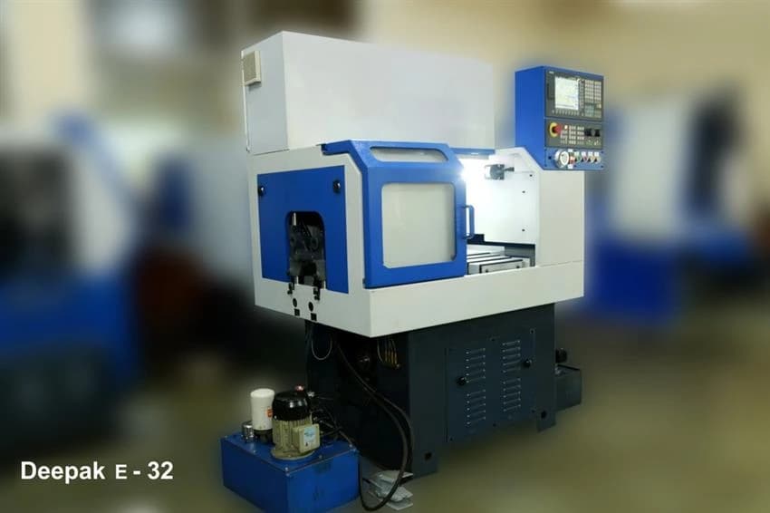 Deepak E32 CNC Turning Machine, Automation Grade: Automatic