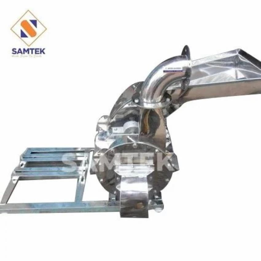 Semi-Automatic S S Impact Pulverizer, Up to 50 kg/hr