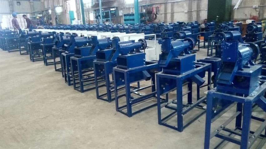 Semi-Automatic Combined Rice Mill Rice Huller Hulling Machine, 2 HP, Single Phase