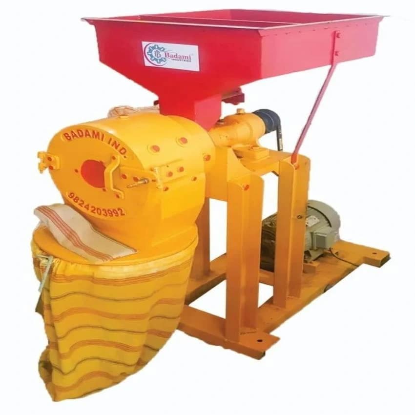 3 HP Multipurpose Turmeric Double Chamber, Up to 50 kg/hr, Blower Pulverizer