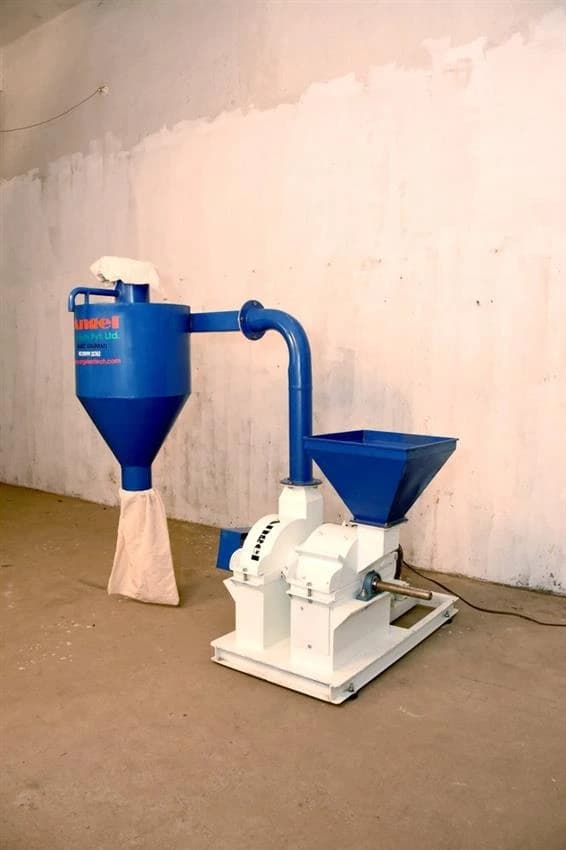 Automatic 7.5 HP Haldi Processing Plant, Impact Pulverizer, 30 to 40 kg per hour