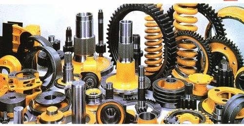 Mild Steel Caterpillar Spare Parts, For Industrial