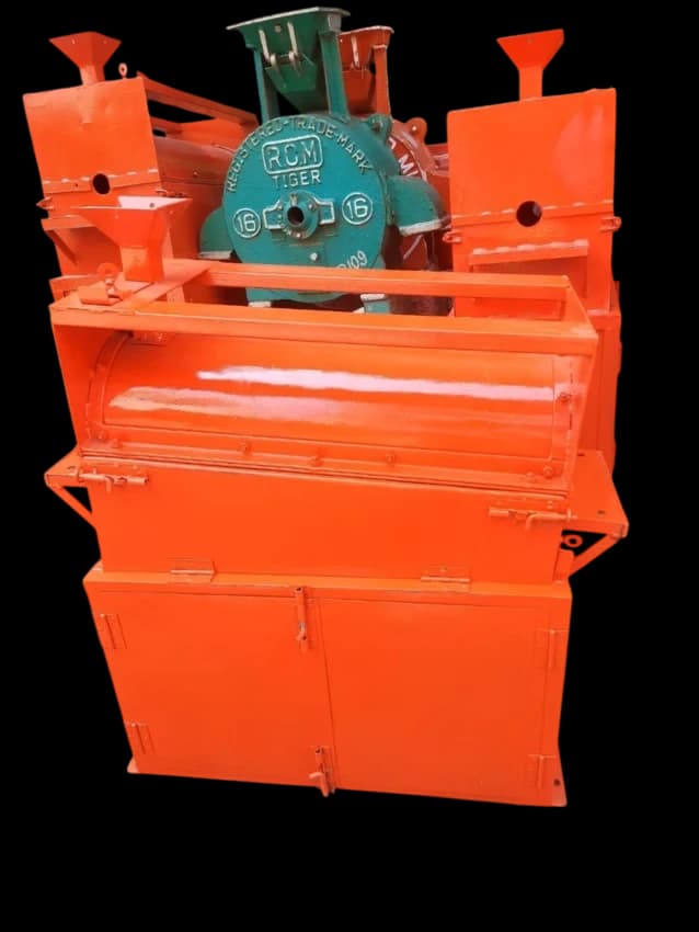 Semi Automatic 5 HP Dal Mill Machine, Capacity: 100 kg/hr