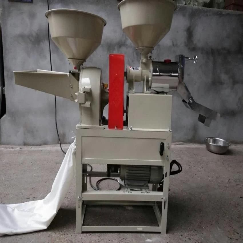 Automatic mini combine rice mill, 3 HP, Single Phase
