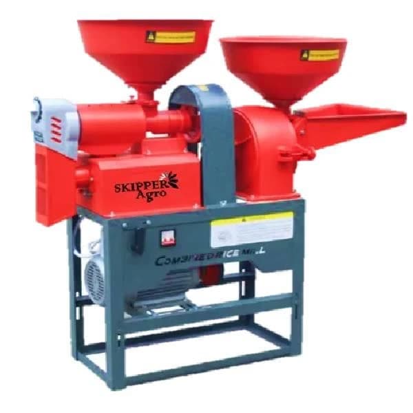 Combined Mini Rice Mill