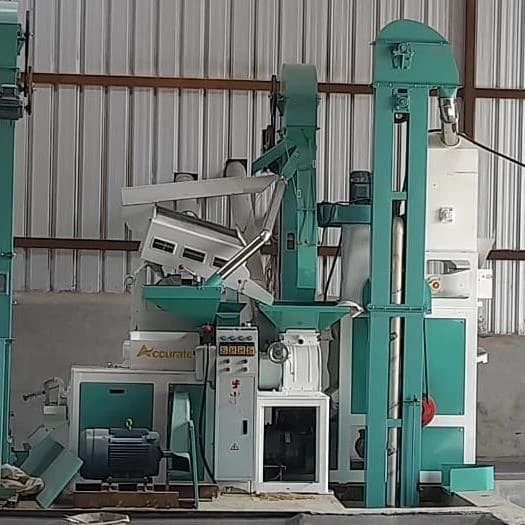 Automatic Combined Mini Multipurpose Rice Mill
