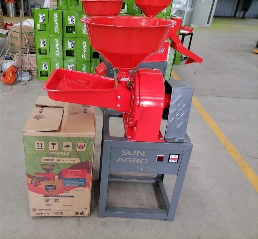 Semi-Automatic Automatic 3 Hp Flour Mill Machinery, 60 Kg/hr