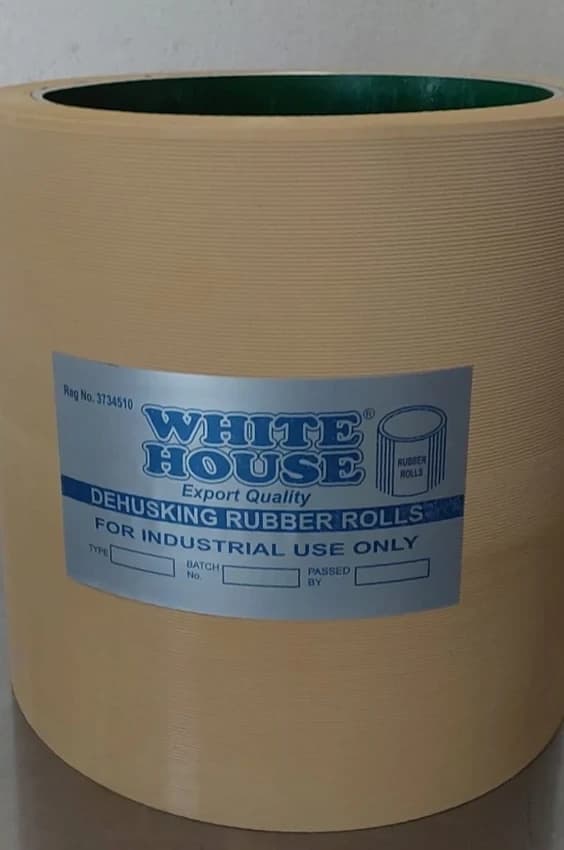 Rice Dehusking Rubber Rolls (10 Inch)