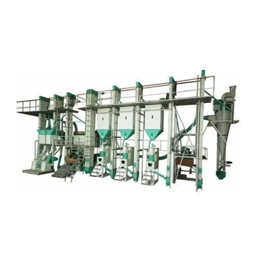 Industrial Rice Mill Plant, Capacity: 20-40 ton/day