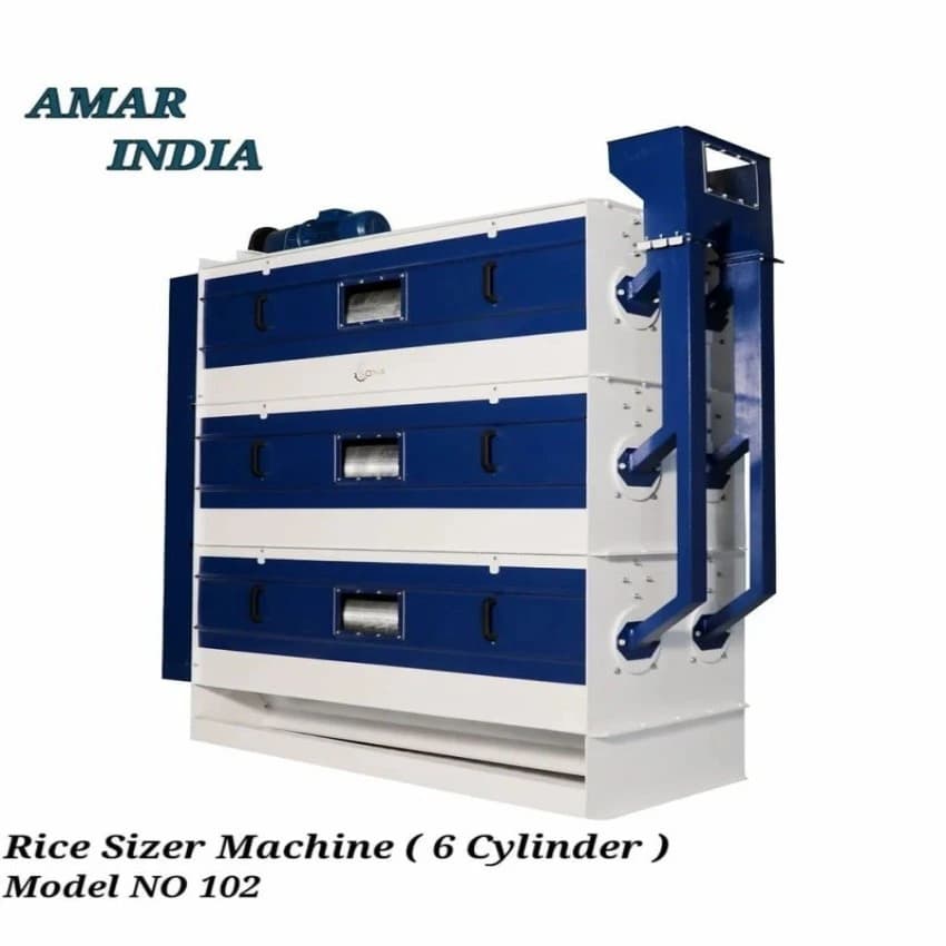 Automatic Rice Sizer Milling Machine, Three Phase