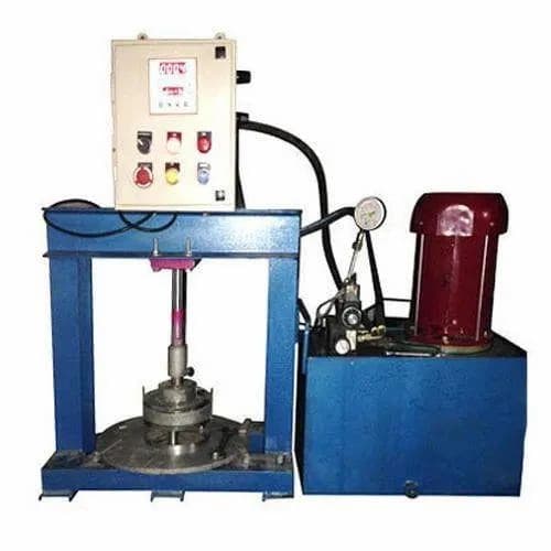 Paperboard Semi-Automatic Hydraulic Paper Plate Machine, Max Plate Size: 4"-14', Capacity: 1000 - 1500 pc/hr