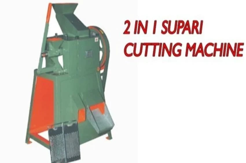 2 In 1 Supari Cutting Machine