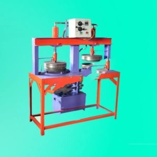 Iron Double Die Hydraulic Paper Plate Machine