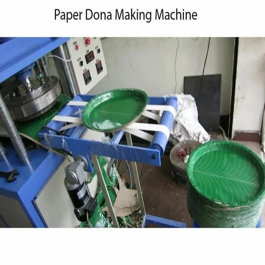 Mild Steel Hydraulic Paper Plate Machine, Capacity(T): 50 Ton, Production Capacity: 1000 plate/hr