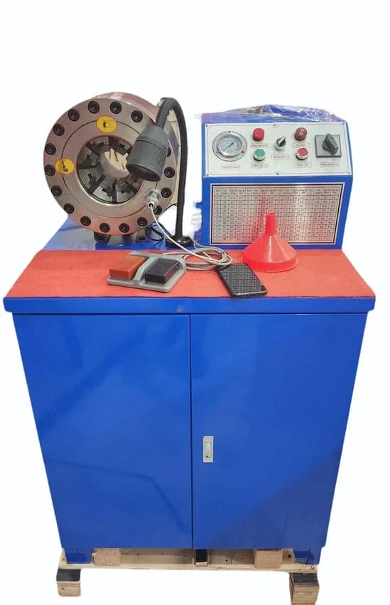 Automatic Hydraulic Hose Crimping Machine, Horizontal