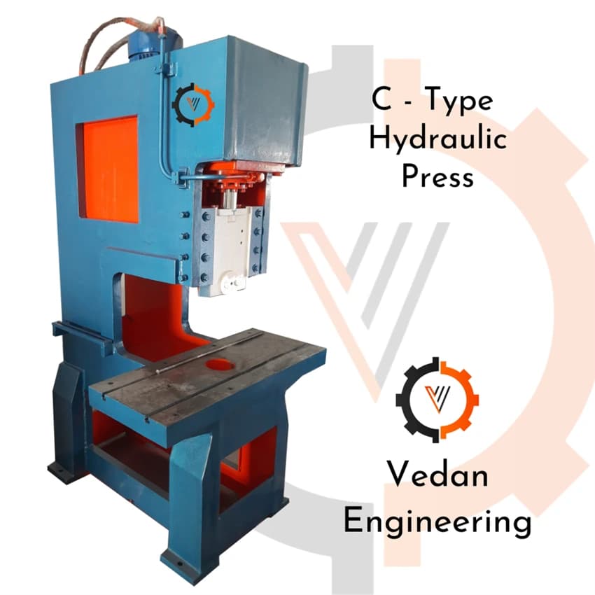 C Type Hydraulic Press Machine, Capacity: 30-60 Ton