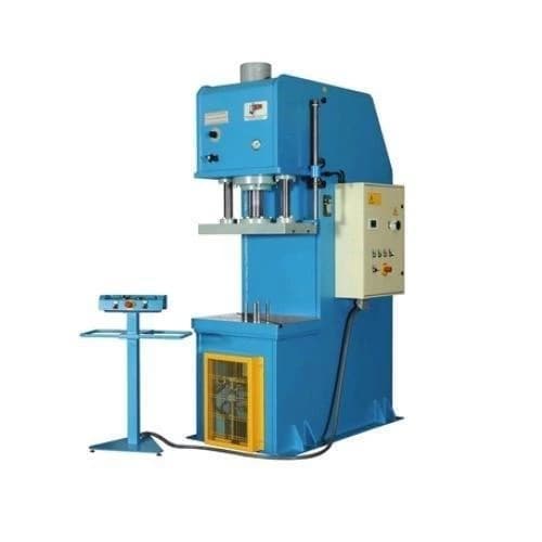 C Frame Hydraulic Press, Capacity: 10-500 Ton