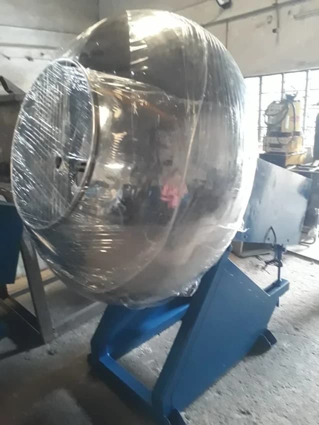 Stainless Steel SS Coating Pan, For Industrial