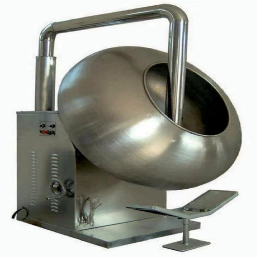 Stainless Steel Sugar Coating Pan, Capacity: 50 kg