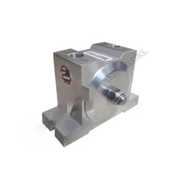 Heavy duty turbine silent pneumatic vibrators