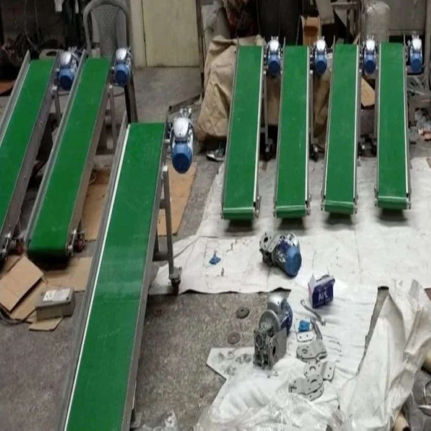 Stainless Steel SFE Pouch Belt Conveyor