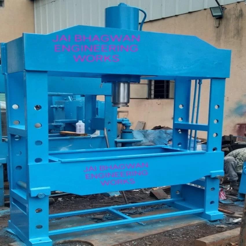 Mild Steel 100-500 150 Ton H Frame Hydraulic Press, Automation Grade: Manual, Model Name/Number: 4