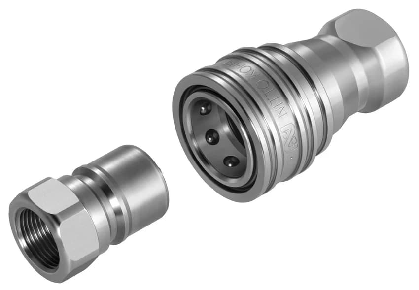 Stainless Steel Nitto Kohki Qrc, For Hydraulic Pipe, Size: 1/2""