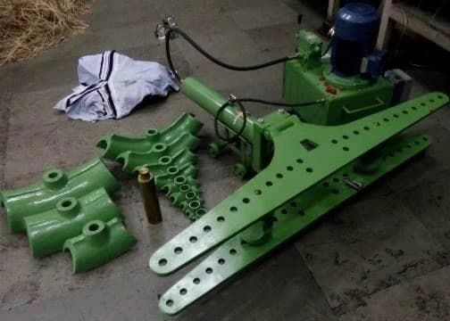 8 MM Semi-automatic MOTORISED HDYLIC PIPE BENDING MACHINE, Capacity: 1" to 8