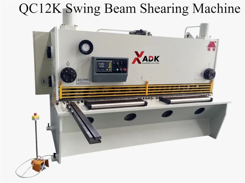 QC12K Swing Beam Shearing Machine