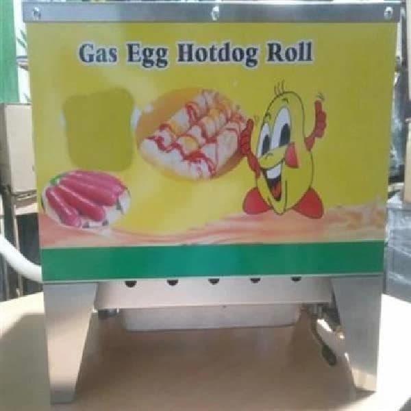 10 Tubes Gas Egg Roll Making Machine