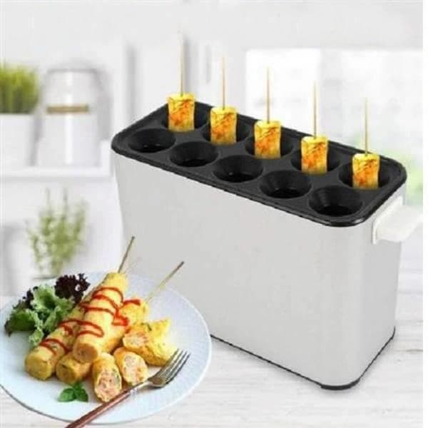 SS Electricity Egg Roll Machine