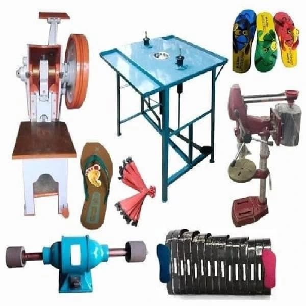 Semi Automatic Slipper Making Machine