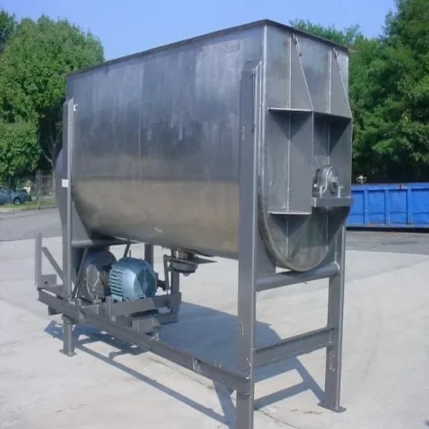 SS Ribbon Blender Manufacturer