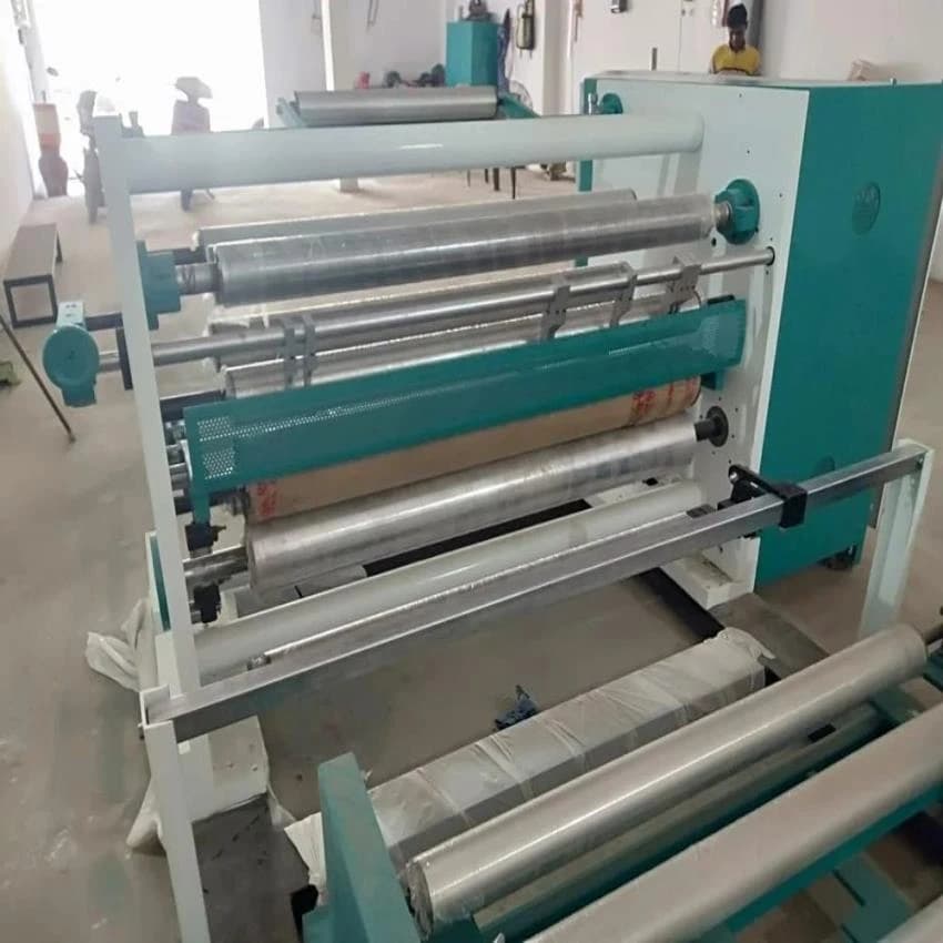 Mild Steel Mini Shaft Type Rewinding Machine