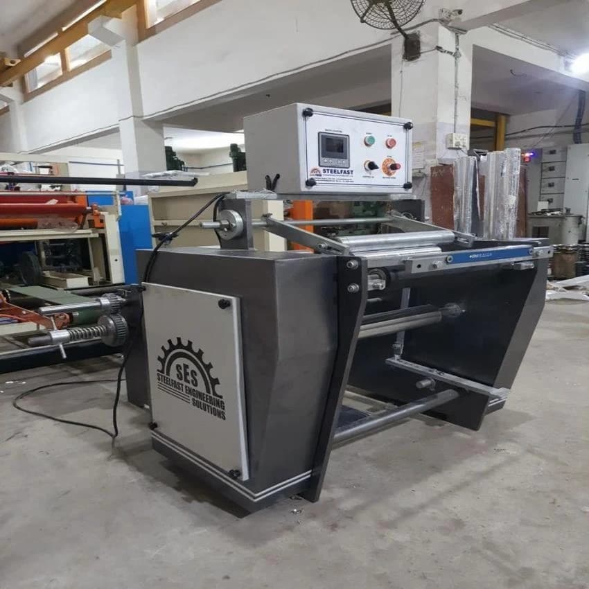 Aluminium Foil Rewinder Machine