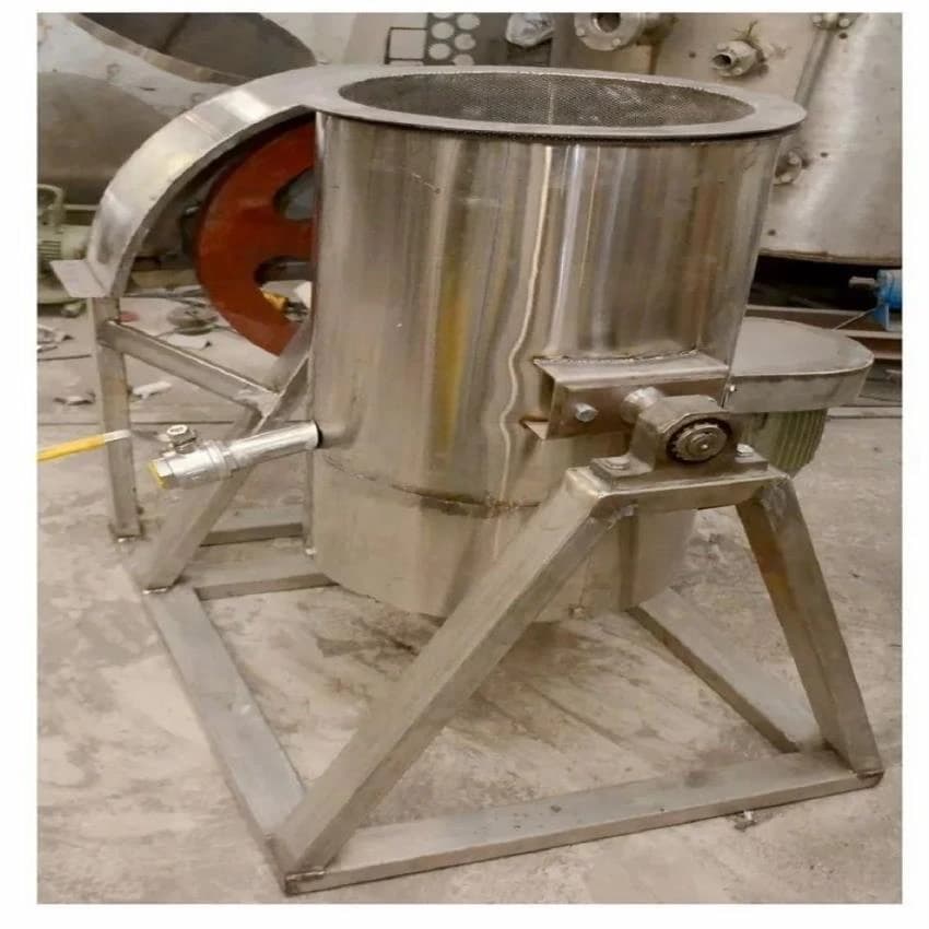 Stainless Steel Automatic 30 Kg Tilting Dryer Machine