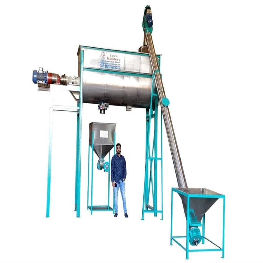 MS Dry Mixer, For Industrial, Capacity: 55 Kg