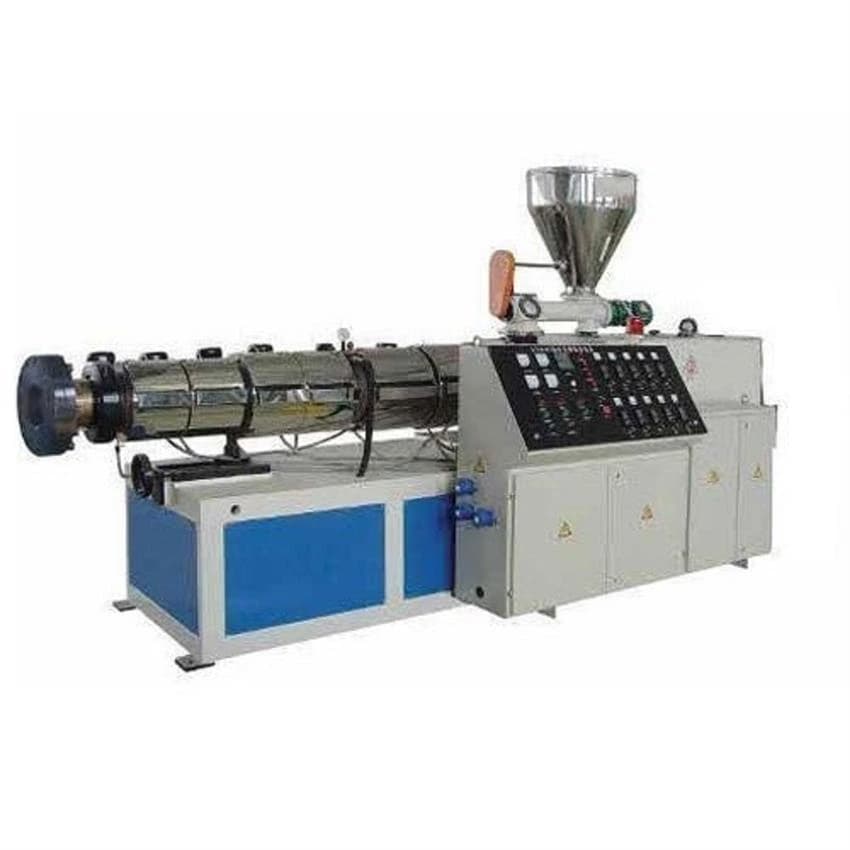 Electric Twin Screw Extruder, Production Capacity: 350-400kg/h