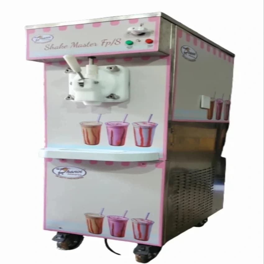 Softy Making Machine Thick Milkshake Machines with air pump floor model, 10 Litre, Capacity: 10 L