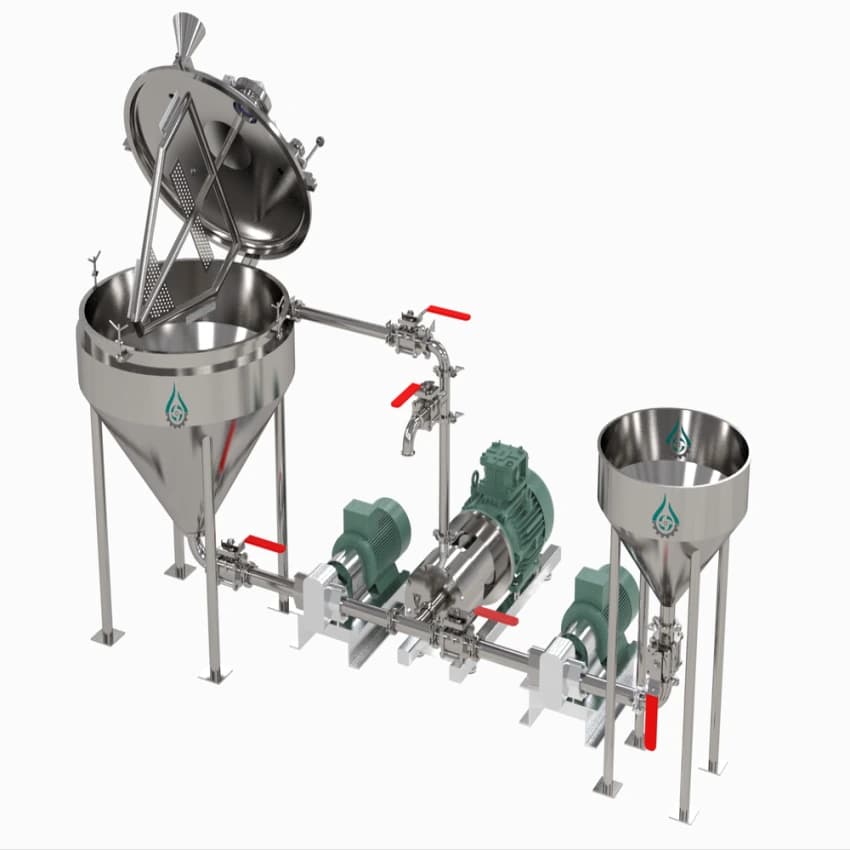Automatic Ss Mayonnaise Making Plant