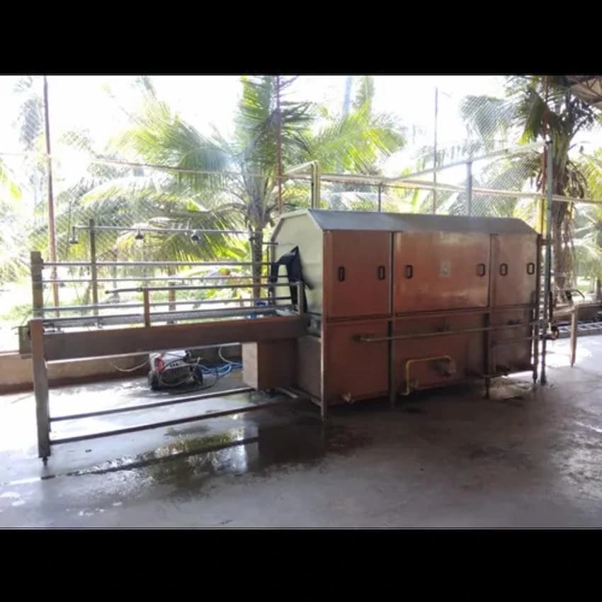 RND Automatic Crate Washer, Rated Capacity: 400CPH, Side