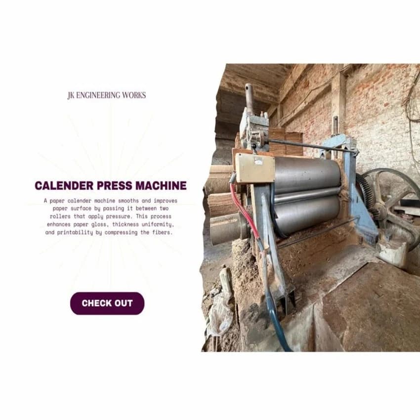 Paper Calender Machine