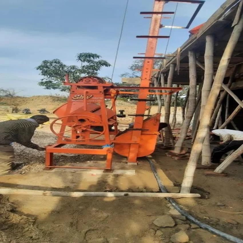 Folding mixer machine