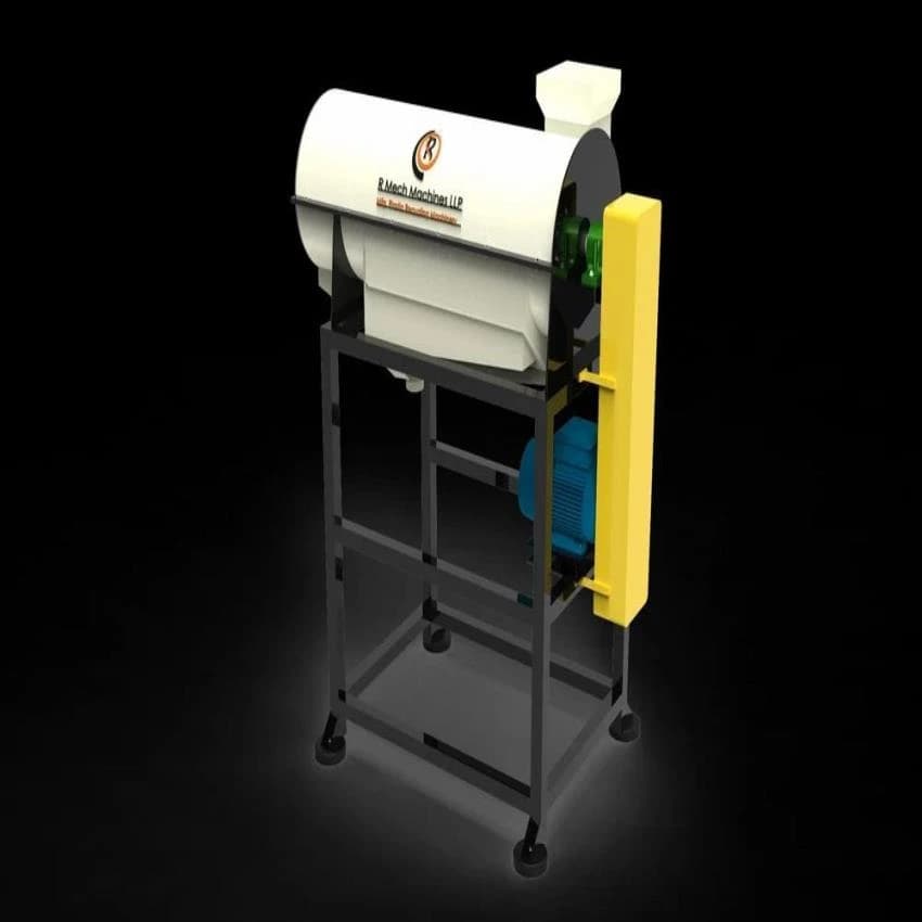 Friction Washer for LDPE and PP Raffia Scrap Washing, Rated Capacity: 200