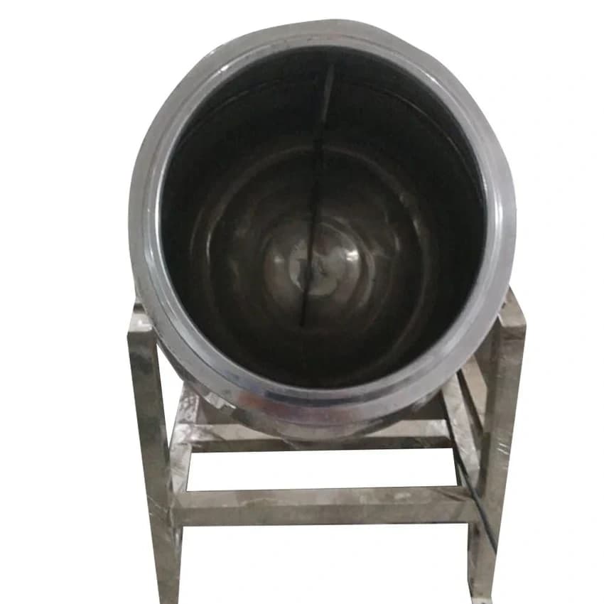 Ss Steel Chips Masala Mixing Machine, For Used For Coating Of Metals, Automation Grade: Manual