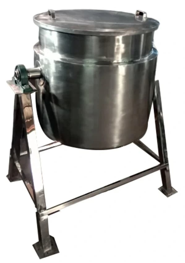 Steel Steam Jacketed Kettle, 100L
