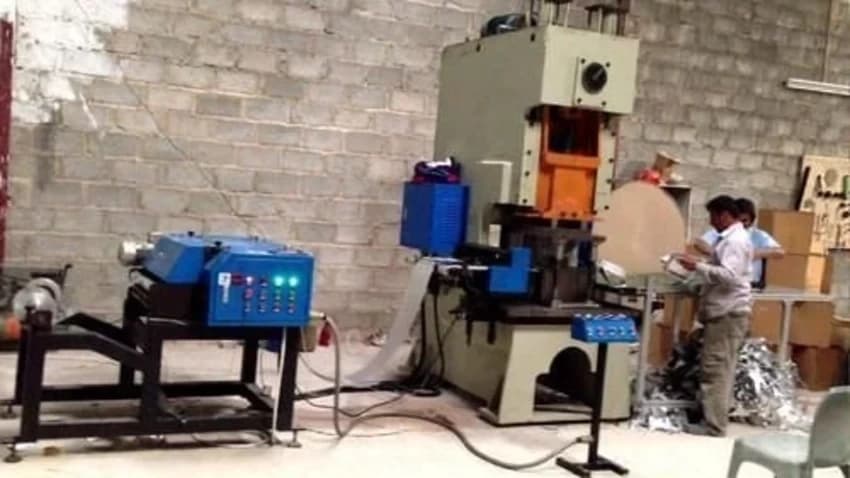 8 kW Automatic Foil Container Making Machine